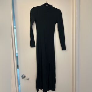 Z Supply Black Long Sleeve Dress